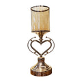 Heart-scroll Candle Stand {Small Size}