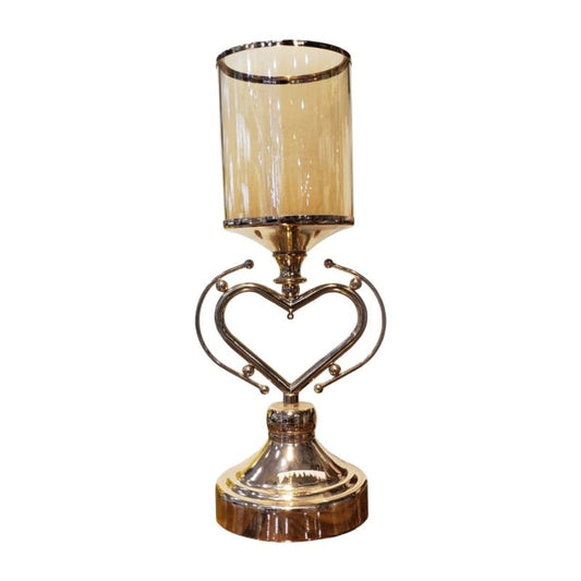 Heart-scroll Candle Stand {Small Size}