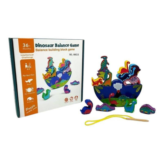 Dino Wooden Balance Game