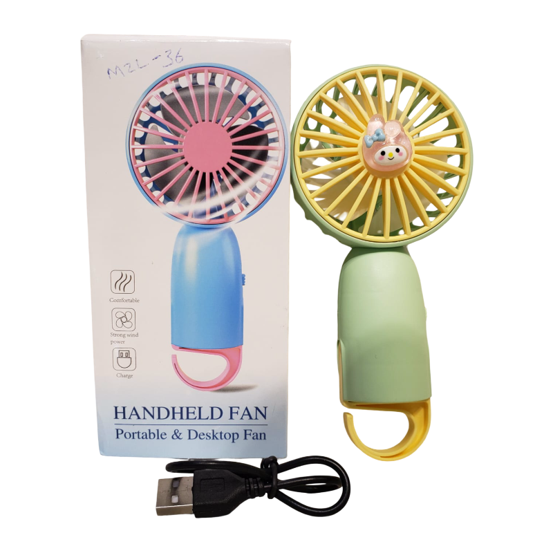 B/O Fan W/ Usb, 3Color, P.Bx