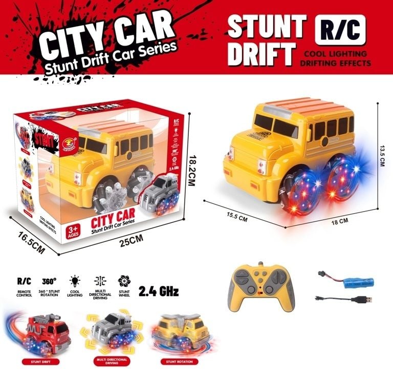 9-Fun R/C Truck, W/Light, W/3.7V Li Batt