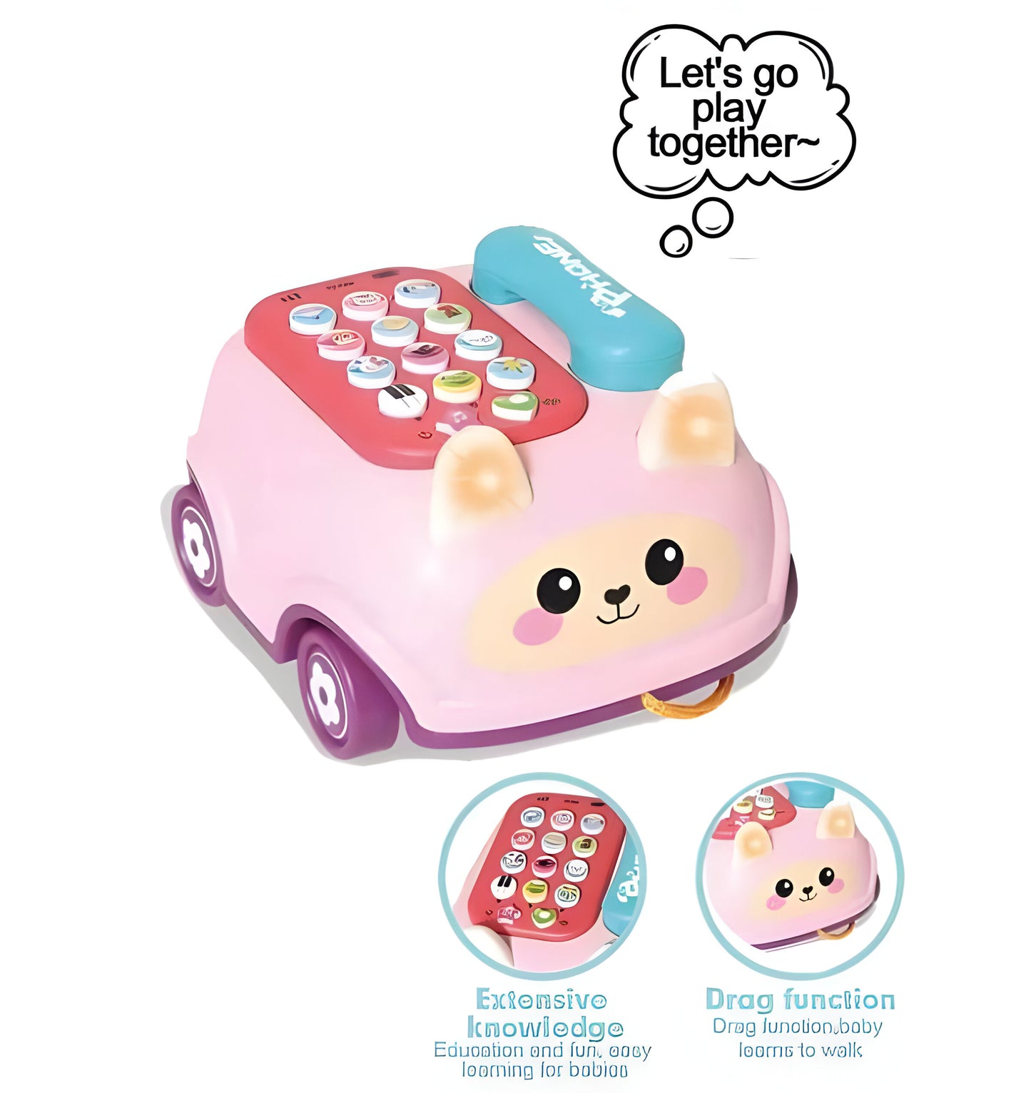 Rabbit Phone Car