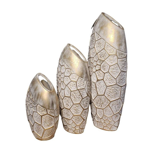 Resin 3 Pcs Vase Set