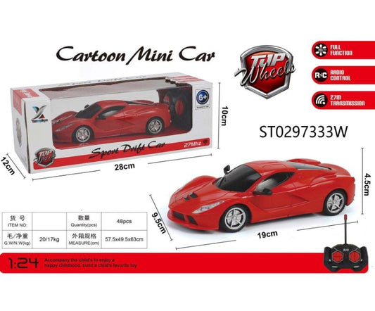 4 Func R/C Car W/Out Charger 2 Color W.B
