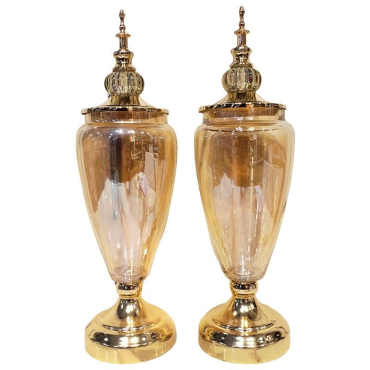 Glass Candy Jar Medium   {Each Piece}