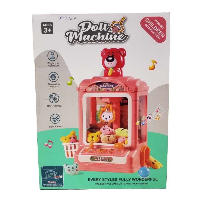 Doll Machine, W/Light & Music, W/3.7V Li