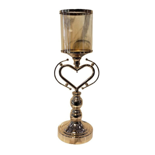 Heart-scroll Candle Stand {Large Size}