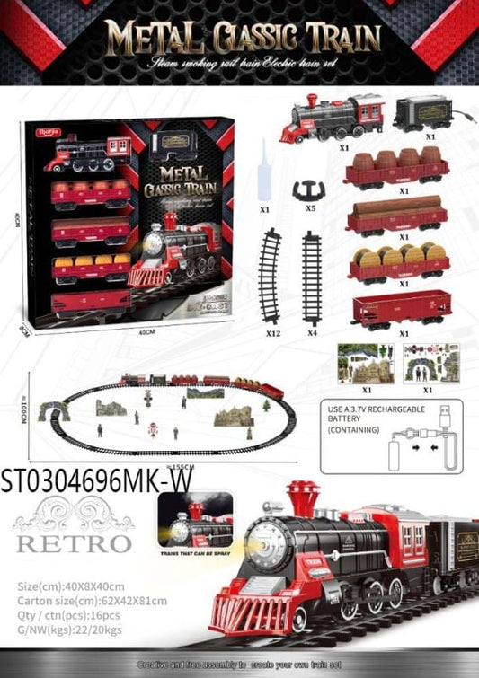 Metal Train Set With L/S