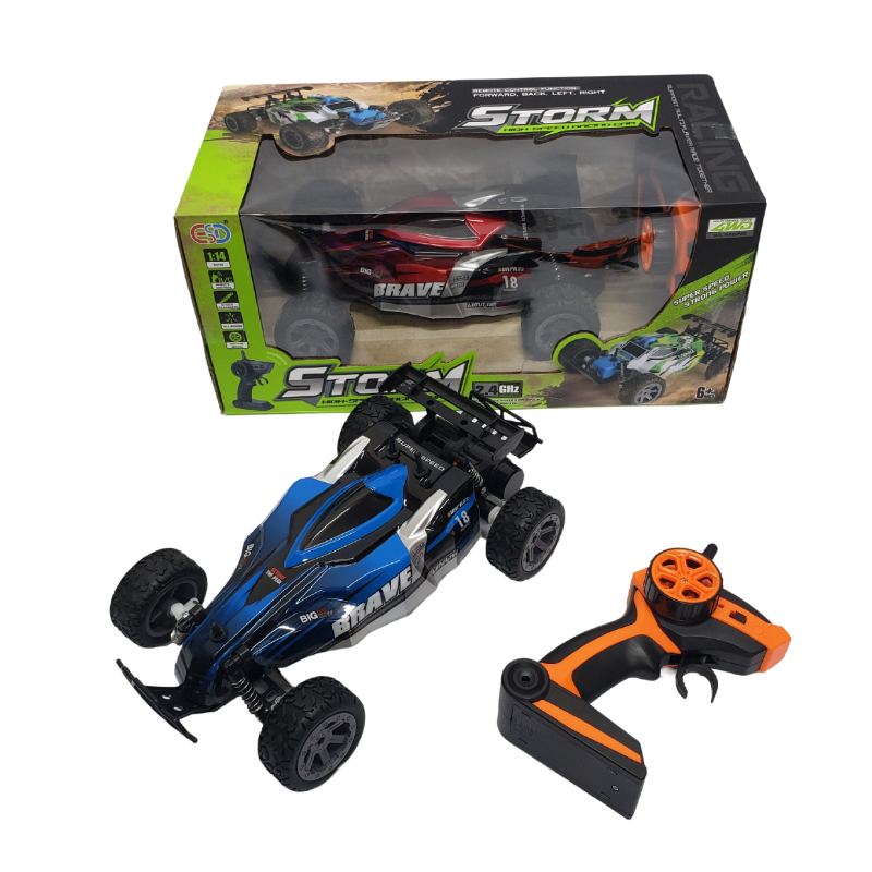 1:14 Four Way R/C Car W/Out Charger Wb