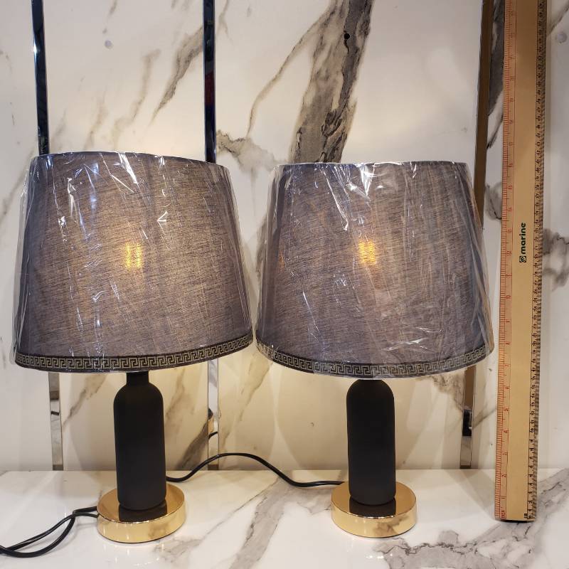 New Black Glass Bottle  Lamp