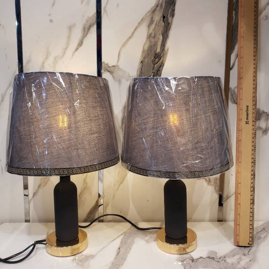 New Black Glass Bottle  Lamp