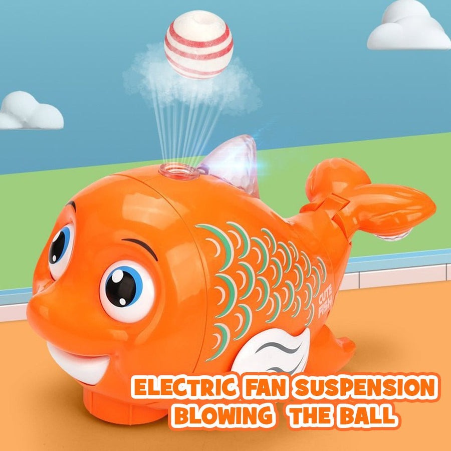 Dolphin Fish Ball with Light ,Sound