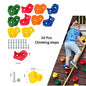 Plastic Climbing Rock,10Pcs,With 20Pcs A