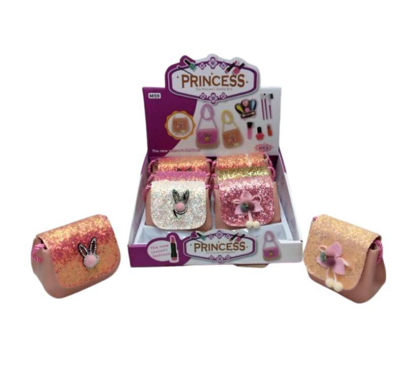 Princess Makeup Bag 8Pec Box