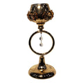 Candle Stand With Rose Design