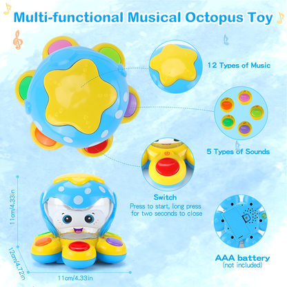 Octopus Drum with Sound