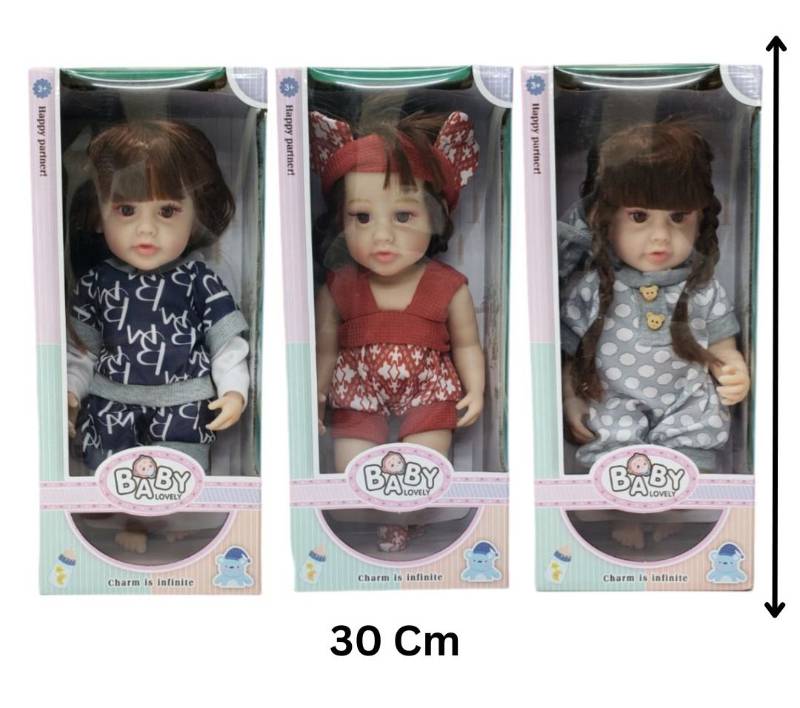 30 Cm Silicon Doll with Box