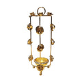 Modern Gold Feather Candle Stand {Large Size}