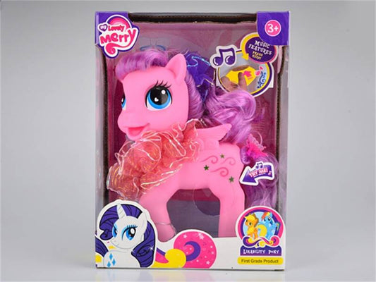 Horse W/Light&Music W/Cell W.Bx Fp