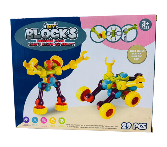 29Pcs Block Set P,Box