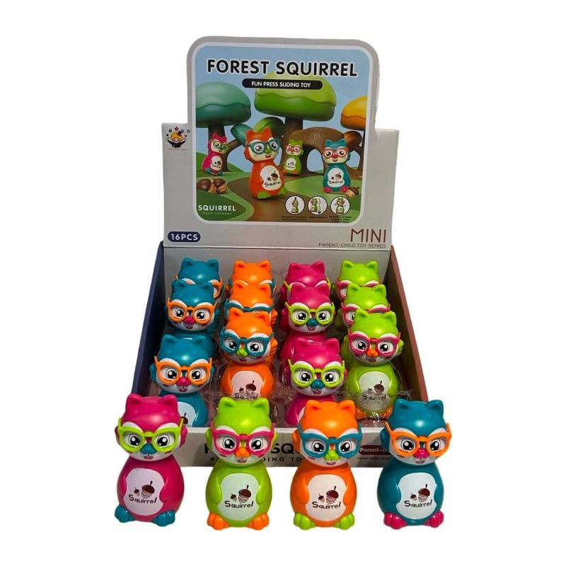 Forest Squirrel 16Pcs/D.Bx
