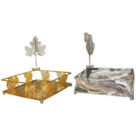 The Autumn Harvest Gold Leaf Tray {Each Piece}