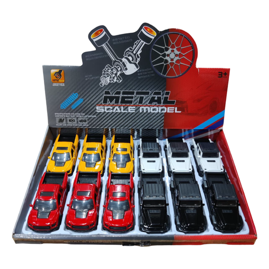 Pull Back Metal Car 12pcs