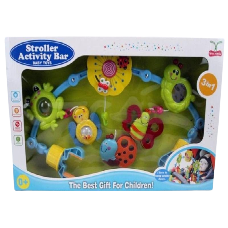 Stroller Activity Rattles Set