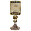 Smoky Gold Candle Stand {Small Size}