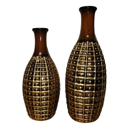 Textured Vase L&S 2 Pcs Set