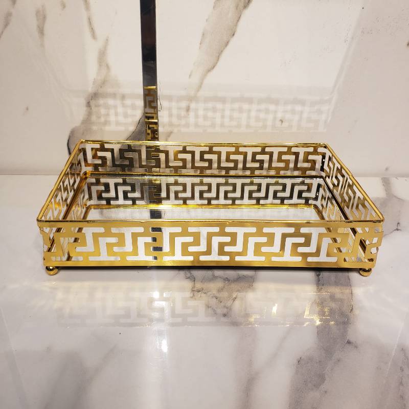 Golden Crest Tray