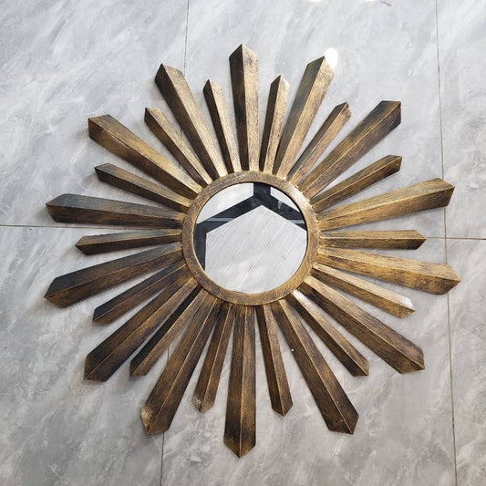 Sun Shaped Motive With Mirror Large