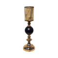 Black Ball Candle Stand {Small Size}