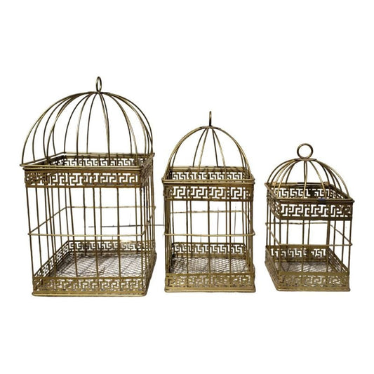 Imperial Bird Cage {Set Of 3}