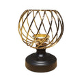 Luxury Gold Spiral Candle Holder