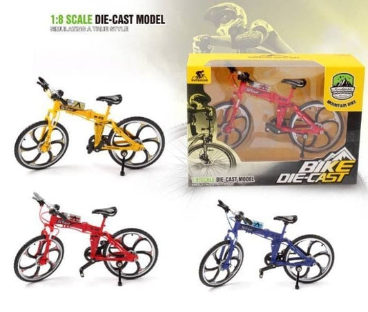 Die Cast Bike,3 Colour Mix W.Bx {Each Piece}