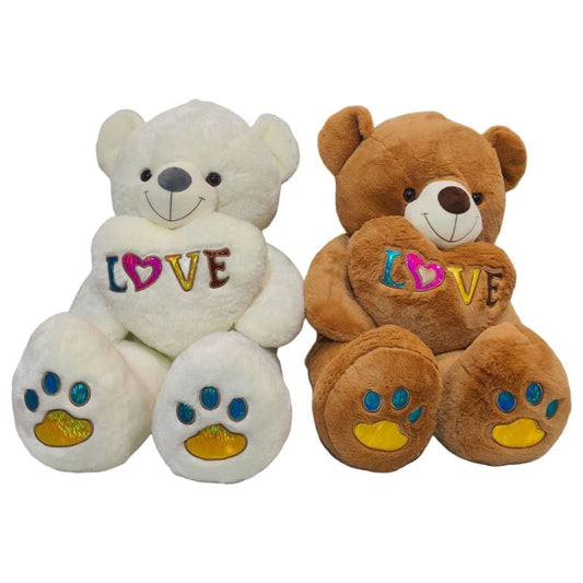 Teddy Bear Love Heart 100Cm 3.4Ft {Each Piece}