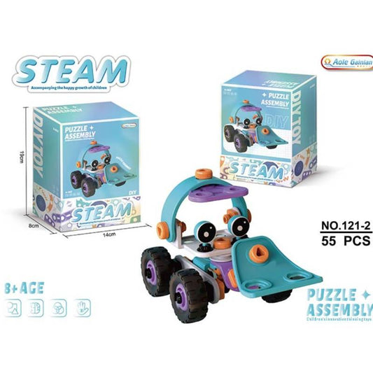 Diy Soft Block Car,P.Bx Flat Pack 2