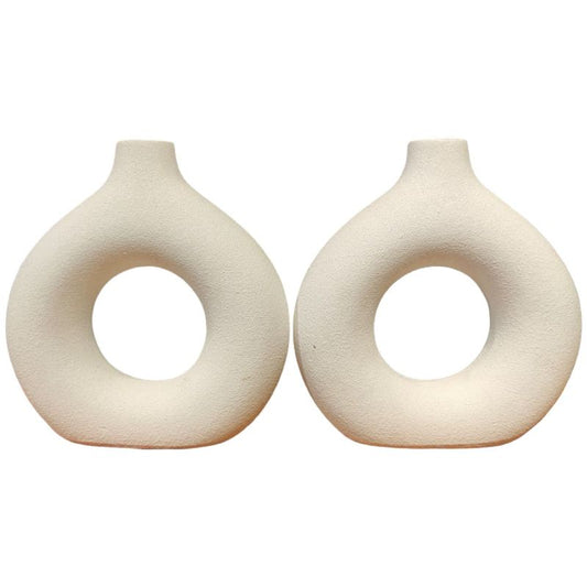 White Series Vase 3-16 {Each Piece}