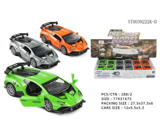 Lamborghini Alloy P/B Car Toy 1:32 {Each Piece}