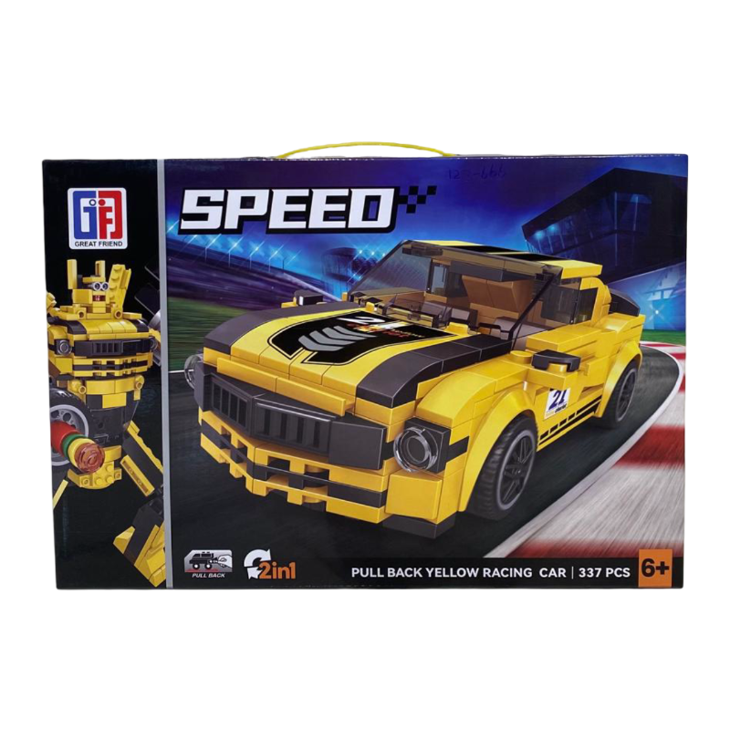 337Pcs Block Car, P.Box