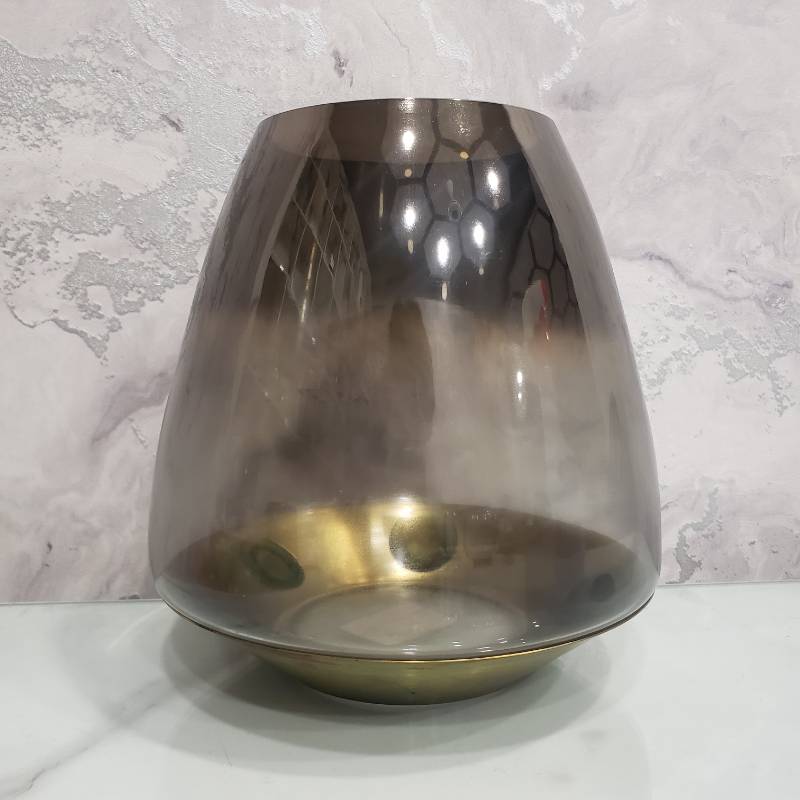 Metal Brass Vase L