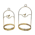 Gold Bird Multi Accessories Holder {Set Of Two }