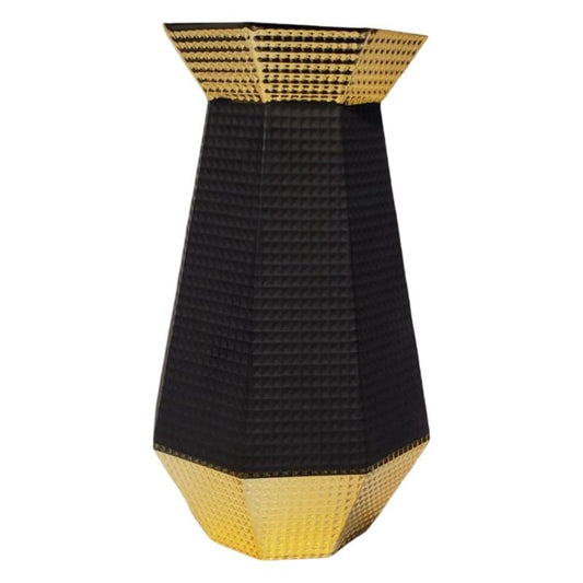 Fold & Matte Black Vase {Each Piece}