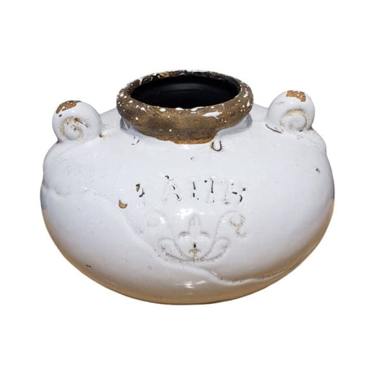 Each Piece Ceramic White Pot