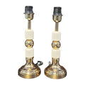1 Piece Marble Rosegold Colour Lamp