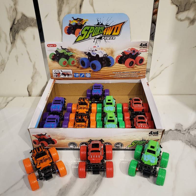 Friction Car 12 Pcs Box 754