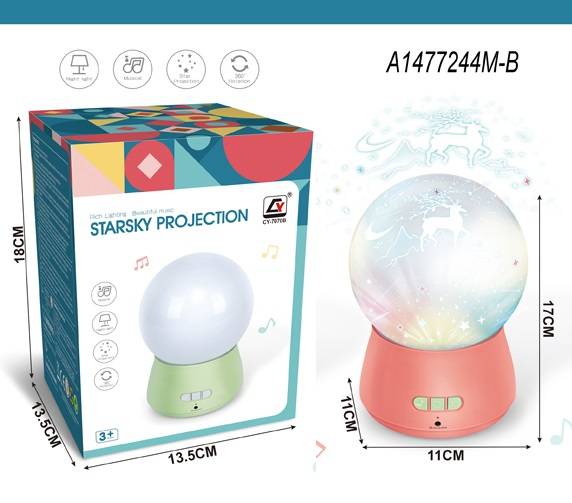 Strasky Projection, With Music And Light