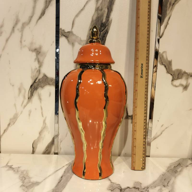 Orange & Blue Large Candy