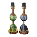1 Piece Double Ball Glass Lamp Latest